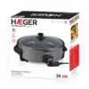 Haeger Top Gourmet 1500 W Preto Cozinha