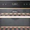 Haier HWS79GDG 79 Garrafas Preto Adega com Duas Zonas e Wi-Fi