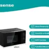 Hisense H20MOBP1G 700W Microondas Grill Preto