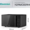 Hisense H29MOBS9HG 900W Grill Preto