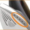 Hoover SRD 4108 2100W Lilás e Branco Ferro de Engomar com Vapor Vertical