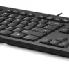 HP KBD 125 WD Wired Teclado Completo Multicolorido