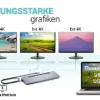 i-Tec Docking Station USB-C 4K 3x Display até 100W + Carregador 100W