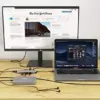 I-Tec Nano-Dockingstation HDMI USB-C USB LAN Compatível Windows Mac Android Prateado