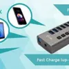 I-Tec U3CHARGEHUB10 Hub USB 3.0 10 portas