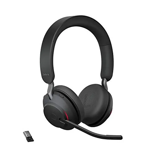 Jabra Evolve2 65 auscultador com microfone preto