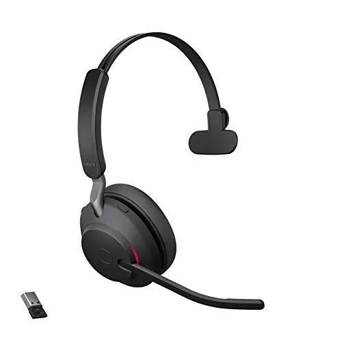 Jabra Evolve2 65 auscultador com microfone preto 37h