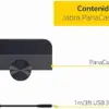 Jabra PanaCast 13MP Visão 180° Reconhecimento de iluminação
