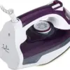 Jata PL221C 2200W Cinzento, Roxo, Branco Ferro a vapor com base cerâmica e vapor vertical