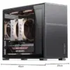 Jonsbo D31 MESH Vidro Temperado PC Micro-ATX Preto