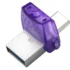 Kingston DataTraveler MicroDuo 128GB {Roxo} Pens USB