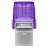 Kingston DataTraveler MicroDuo 128GB {Roxo} Pens USB