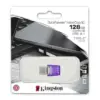 Kingston DataTraveler MicroDuo 128GB {Roxo} Pens USB