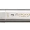 Kingston IronKey Locker Plus 64GB Prateado USB