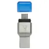 Kingston Leitor de Cartões MicroSD USB 3.1 Tipo-C Azul