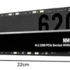 Lexar NM620 256GB SSD PCIe NVMe Preto