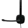 Logitech H151 auscultador com microfone preto 1,8 m