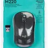 Logitech M220 Silent Mouse 1000 DPI Wireless Preto