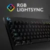 Logitech 920-008086 Membrana LED RGB Com fio Preto