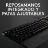 Logitech 920-008086 Membrana LED RGB Com fio Preto