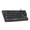 Mars Gaming MKTKLPT Compact TKL H-Mech RED Iluminação RGB Com Fios Portuguese