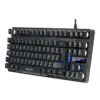 Mars Gaming MKTKLPT Compact TKL H-Mech RED Iluminação RGB Com Fios Portuguese