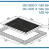 Meireles MG 3650X 17.50 kW Placa a Gás Inox