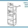 Meireles MMI25X Microondas Encaixar
