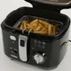 Mesko MS 4908 2,5L Preto Fritadeira com Controle de Temperatura