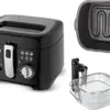 Mesko MS 4908 2,5L Preto Fritadeira com Controle de Temperatura