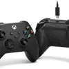 Microsoft Comando Wireless + Cabo USB-C Xbox Series X Preto