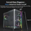 Montech Caixa ATX King 95 PRO Vidro Curvado Preto Refrigeração Avançada