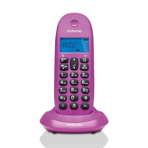Motorola C1001L 5055374700860 Roxo Telefone DECT