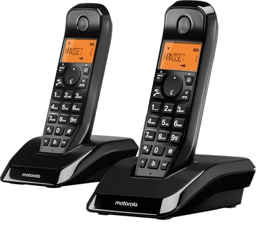 Motorola S1202 Duo Preto Telefone DECT