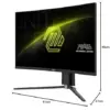MSI MAG 27CQ6PF 27″ QuadHD LCD Curvo