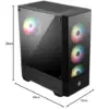 MSI MAG Force 112R ATX Midi Tower Preto Vidro Temperado ARGB