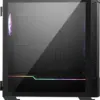 MSI MPG Velox 100R ATX Midi Tower Preto ARGB Ventiladores e vidro temperado