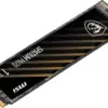 MSI Spatium M470 1TB SSD PCIe Gen4 x4 Preto