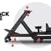 Next Level Racing Cockpit GT Track Frame Only Simulator Compatível com volantes de transferência direta