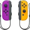 Nintendo Joy-Con Pair Purple/Orange Neon Compatível com Nintendo Switch
