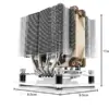 Noctua NH-D9L Cooler CPU Compacto Refrigeração Potente Metálico