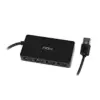 Nox Hub USB3.0 4 Portas Preto USB 3.2 Gen 1 4 portas