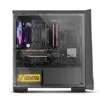 Nox Infinity Alpha RGB Midi Tower Preto Vidro Temperado