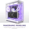 NZXT H6 Flow RGB Mid Tower Branco Ventilado e Temperado