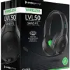 PDP LVL50 Auscultadores sem Fio Xbox One, Series X/S, Windows Verde, Cinzento