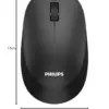 Philips SPK7507B Mouse Wireless 3200 DPI RF Wireless Preto