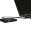 Port Designs Hub 4 USB Type C 4 portas