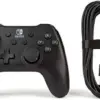 Power A Comando com fios Preto para Nintendo Switch