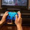 PowerA Comando com Fios Gamepad Xbox One Azul