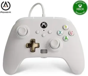 PowerA Comando com Cabo Xbox Series X Branco